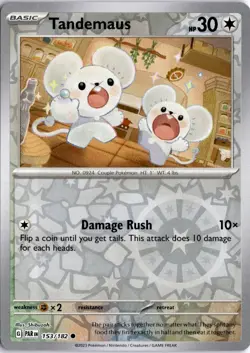 Tandemaus - 153/182 SV04: Paradox Rift Pokemon Card TCG - Image 1