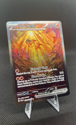 Chi-Yu ex 259/193 Special Illustration Rare Paldea Evolved Pokemon Holo NM - Image 1