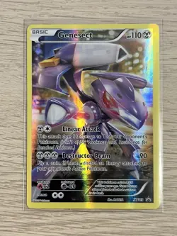 Pokemon TCG Genesect XY119 Black Star Promo Holo Card NM - Image 2