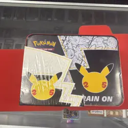 Pokemon TCG Celebrations 25th Anniversary Collector Chest Lunchbox Tin Sealed 820650809415 - Image 3