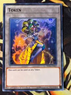 Yugioh: Mithra The Thunder Vassal Token - TKN4-EN027 - Super Rare - NM - Image 1