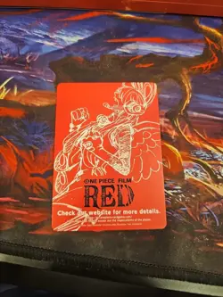ONE PIECE RED MOVIE DON!! Card with UTA Back - Image 1