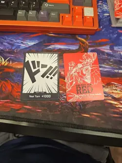ONE PIECE RED MOVIE DON!! Card with UTA Back - Image 2