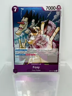 One Piece CCG: 500 Years in the Future - Foxy (Foil Rare OP07-071) - Image 1