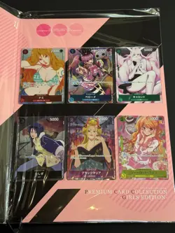 ONE PIECE Card Game Premium Card Collection Girls Edition Set TCG 2023 BANDAI - Image 3