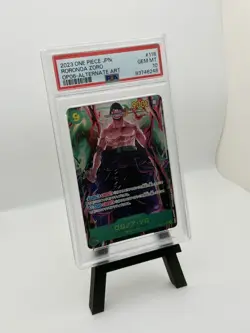PSA10 Roronoa Zoro OP06-118 Alt Art SEC Wings of Captain One Piece Japanese - Image 1