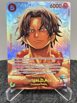 One Piece OP16 Portgas D Ace (SP) - ST15-005 The Time Of Battle English NM - Image 1