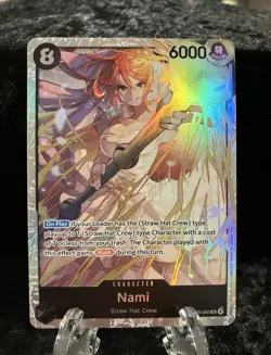 Nami OP15-086 SR Foil One Piece Adventure on Kami's Island NM SR - Image 1