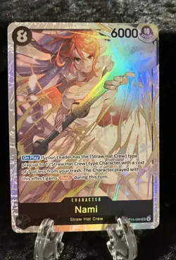 Nami OP15-086 SR Foil One Piece Adventure on Kami's Island NM SR - Image 3