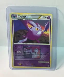 Crobat 14/95 Crosshatch Reverse Holo Pokemon League Promo Card - Image 1