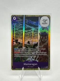 Mamaragan OP15-078 Super Rare Adventure on Kami's Island One Piece Foil NM - Image 1