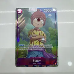 Buggy OP13-072 Premium Card Collection Best Selection Vol 6 One Piece English - Image 1