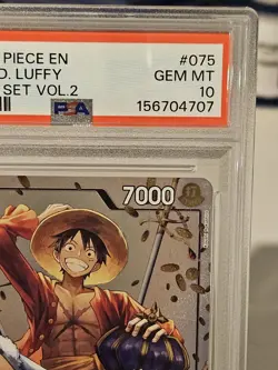 Monkey.D.Luffy (Tin Pack Set Vol. 2) P-075 One Piece Promotion Cards Foil - Image 3