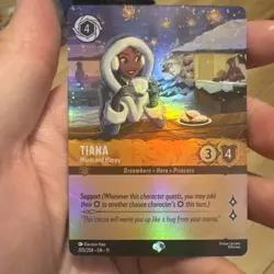 Tiana #205/204 Winterspell Disney Lorcana - Image 1