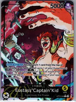 Eustass"Captain"Kid (Alt Art) OP10-099 English Royal Blood - One Piece Card - NM - Image 1