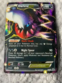 DARKRAI EX HOLOGRAPHIC POKEMON CARD | GREAT CONDITION | COLLECTOR OWNED - Image 1