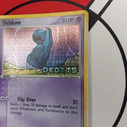 BELDUM 55/107 Reverse Holo Stamped EX Deoxys Pokemon Card Light Play/MP - Image 3
