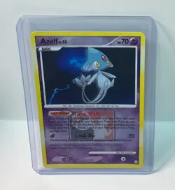 Azelf 19/146 Legends Awakened Crosshatch Pokemon League Promo Card - Image 1