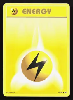 Lightning Energy 94/108 Evolutions LP Pokemon Card TCG - Image 1