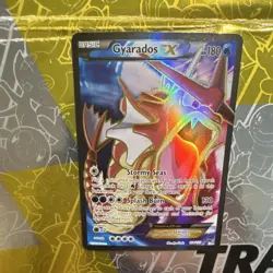 Pokemon Gyarados EX TCG Card Full Art Holo, 114/122 - Image 2