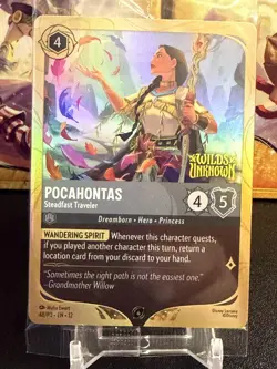 Disney Lorcana Promo Cards #48 Pocahontas - Image 1