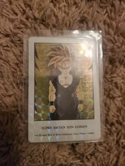 Super Saiyan Son Gohan 143 Dragon Ball Z Hero Collection Card Power: 750000 - Image 1