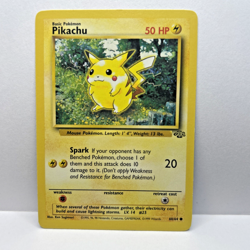 🔥 Pikachu 60/64 Vintage Non-Holo | 1999 Jungle Set Pokemon Card - Image 1