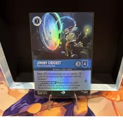 Ravensburger Jiminy Cricket-Ghost of Christmas Past 218/204 Holo Card English - Image 1