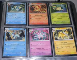 Ultra PRO Prismatic Eevee Evolution Binder 9-Pocket 252 Cards with Promo Cards - Image 3