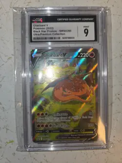 Charizard V SWSH260 SWSH: Sword & Shield Promo Card Holo CGC 9 Graded - Image 4