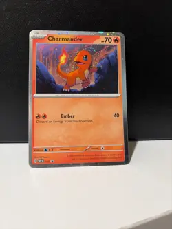 Charmander - 047 (Cosmos Holo) 047 Sv: Scarlet & Violet Promo Cards Holo - Image 1