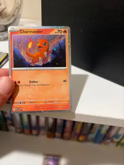 Charmander - 047 (Cosmos Holo) 047 Sv: Scarlet & Violet Promo Cards Holo - Image 3