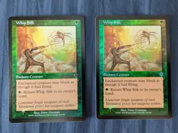 2x Whip Silk -FOIL - MTG Invasion - Magic the Gathering - Image 1