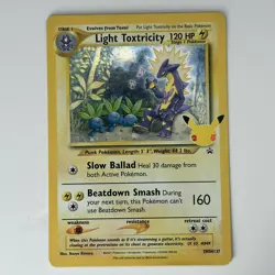 Light Toxtricity 2019 SWSH: Sword & Shield Promo Cards SWSH137 NM Promo Holo - Image 1