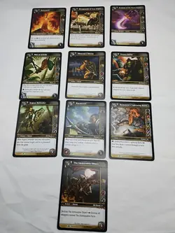 Lot Of (19) Wow TCG Dark Portal Equipment Uncommon Cards - Image 4