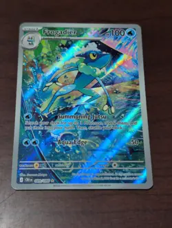 Frogadier 089/086 Holo Illustration Rare Chaos Rising Pokemon Holo Near Mint - Image 1