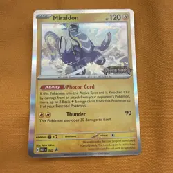 Miraidon 082 Pitch Black Prerelease Promo - English - Pokemon TCG - Image 1