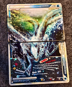 Nintendo Pokemon TCG Lugia LEGEND 113/123 114/123 HeartGold SoulSilver Holo 2010 - Image 1