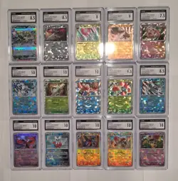 Pokemon Card Lot - 136 CGC Graded Cards - Image 2
