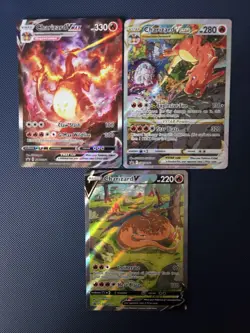 Charizard UPC V Vstar Vmax SWSH260 SWSH261 SWSH262 Promo Cards - Image 1