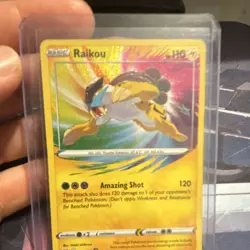 Pokemon TCG Raikou Amazing Rare Holo #050/185 Vivid Voltage 110 HP English - Image 1