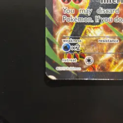 HP M Houndoom EX Mega Full Art Breakthrough 154/162 Holo UR EN - Image 2