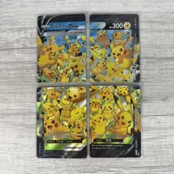 Pokemon Pikachu V-Union Complete Set NM SWSH139 SWSH140 SWSH141 SWSH142 TCG - Image 1