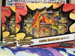 Pokemon Ascended Heroes Mega Emboar EX Box Lot Of 2 🚀FREE SHIPPING 🔥 - Image 1