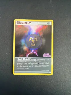 💥 Dark Metal Energy 97/110 Reverse Holo STAMP - EX: Holon Phantoms Pokemon TCG - Image 1