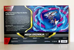 Pokemon TCG Mega Greninja ex Premium Collection Chaos Rising NEW & SEALED - Image 2