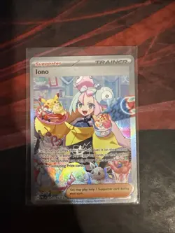 The Pokemon Company Iono 269/193 SV02 Paldea Evolved SIR Holo Full Art - Image 1