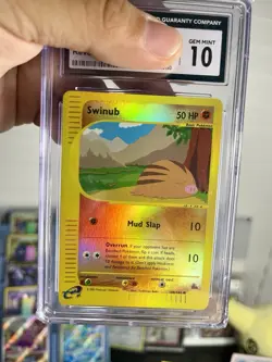 CGC 10 Swinub 108/144 Reverse Holo EX Sandstorm 2003 English Common - Image 1