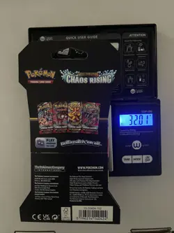 HEAVY! 🔥32.01g🔥Chaos Rising Pokemon TCG Sleeved Booster (SEALED) - Image 3