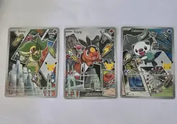 Pokemon TCGFirst Partner Series 2 Unova - Snivy 049 Tepig 050 Oshawott 051 GEN 5 - Image 1